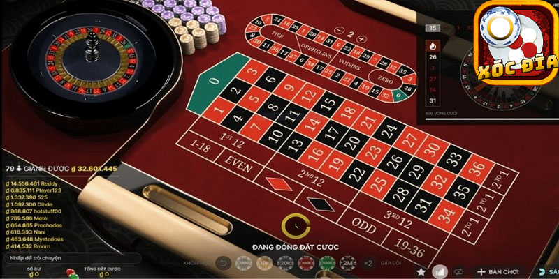 cách chơi casino roulette